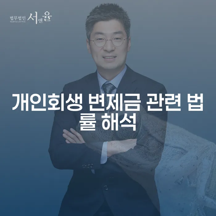 개인회생 변제금 관련 법률 해석: 어떻게 신청할 수 있을까요?