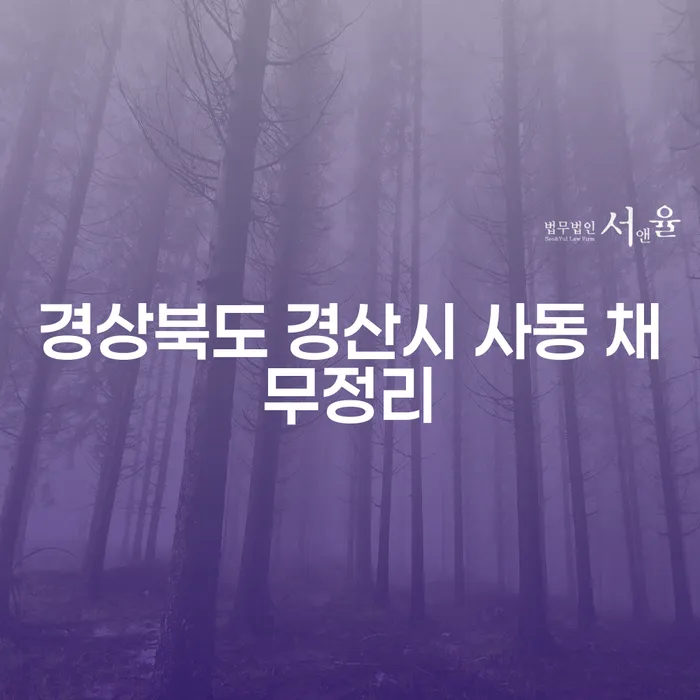 경상북도 경산시 사동에서 채무정리 어떻게 할 수 있을까요?